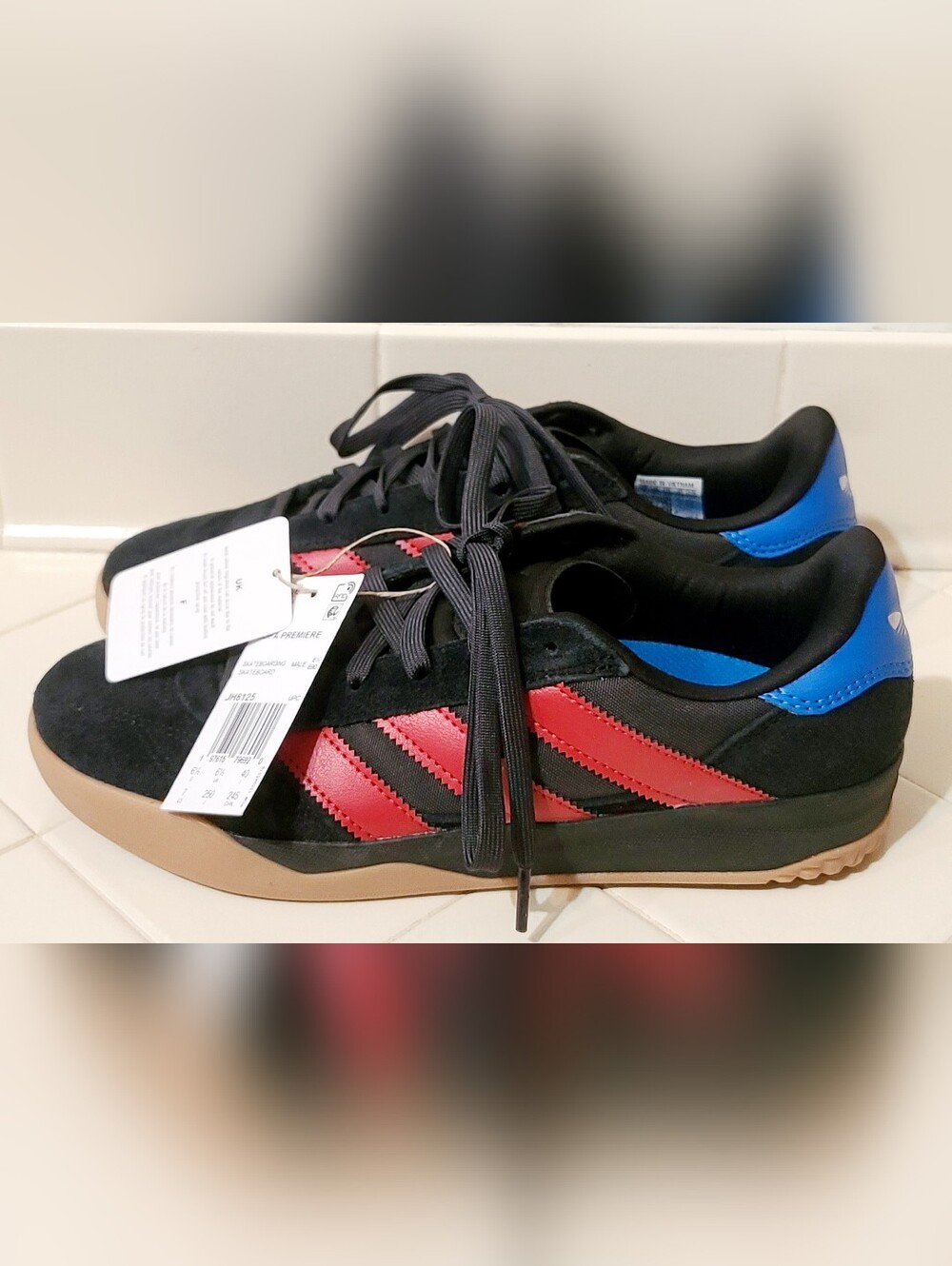 Adidas Copa Premiere Core Black Better Scarlet Blue Bird Men's Size 7